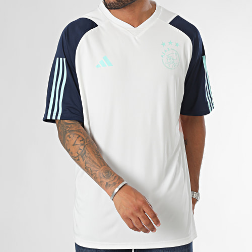 Maillot De Foot Ajax Amsterdam HZ7776 Blanc Bleu Marine