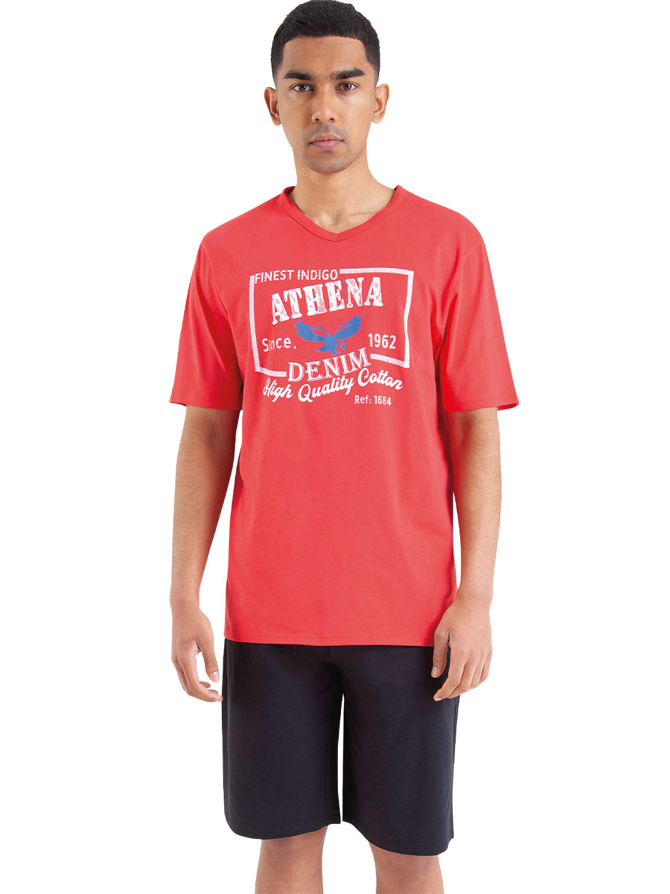 Pyjashort col rond Eco Pack