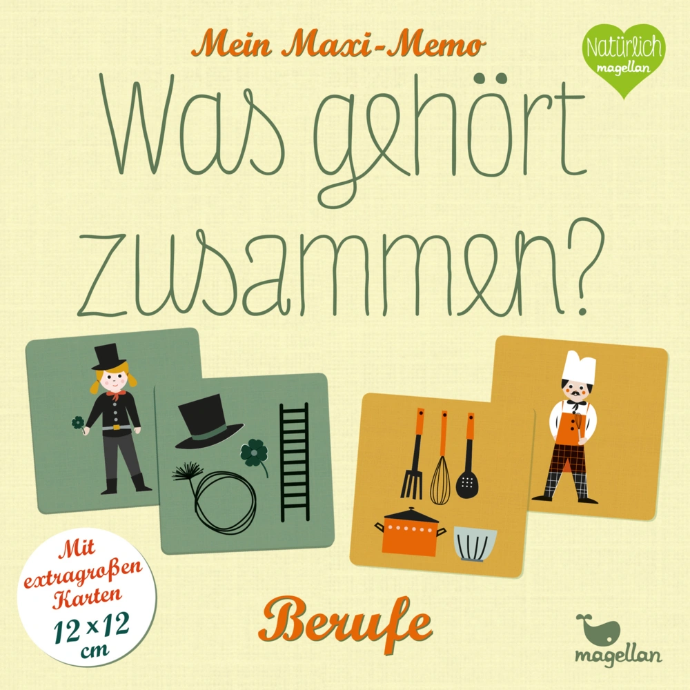 Mein Maxi-Memo - Was gehört zusammen? - Berufe