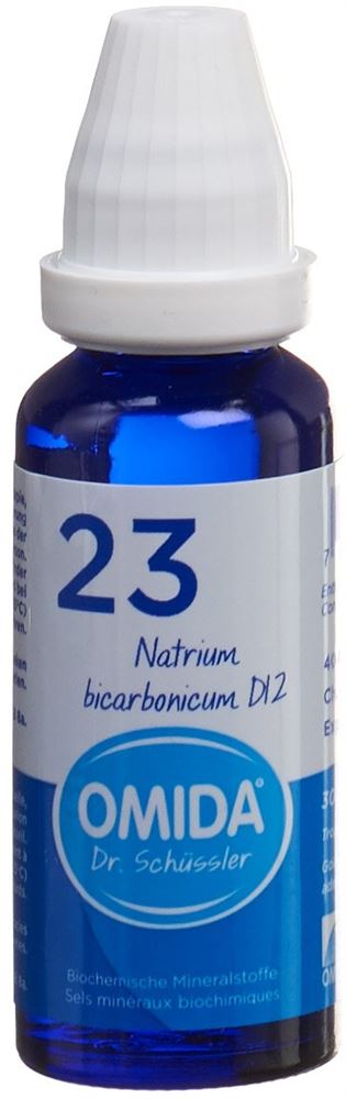 Omida Nr23 Natrium bicarbonicum Dil 12 D Fl 30 ml