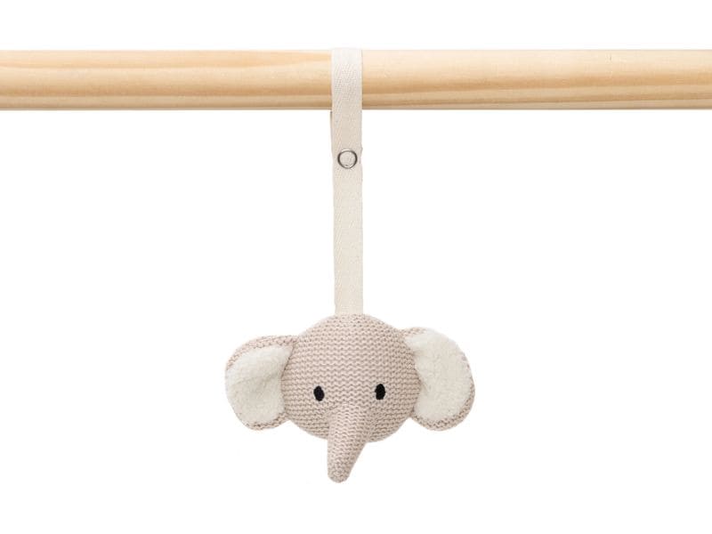 Jollein Spielbogen Babygym Anhänger Tiere 3 Stk. Anhänger-Set für das Babygym