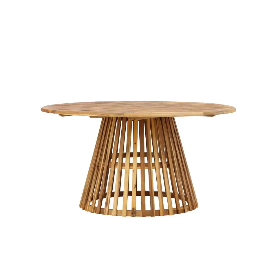 Eettafel Naturel Acaciahout - Ø150x75cm - Tucumán
