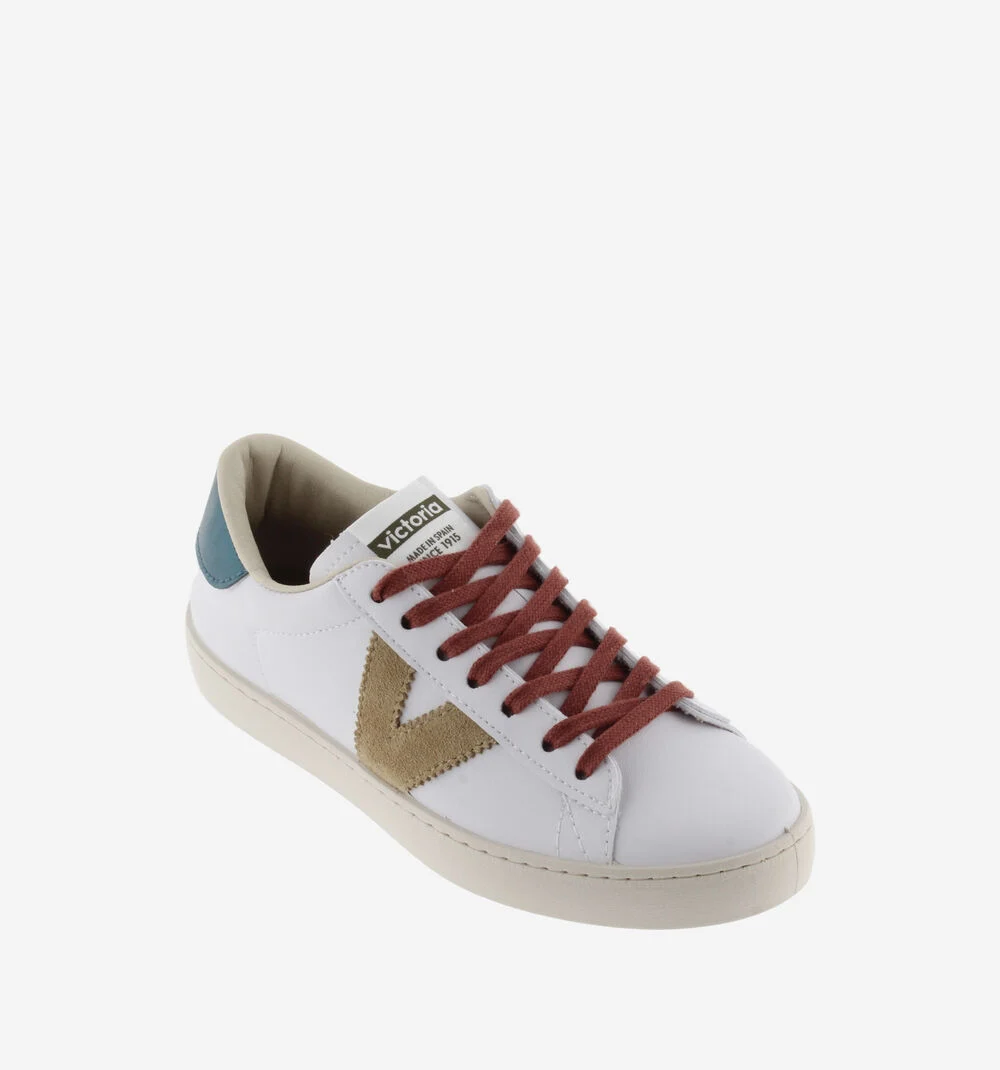BERLÍN EFFET CUIR MULTICOLORE Baskets femme à effet cuir multicolore ROYAL