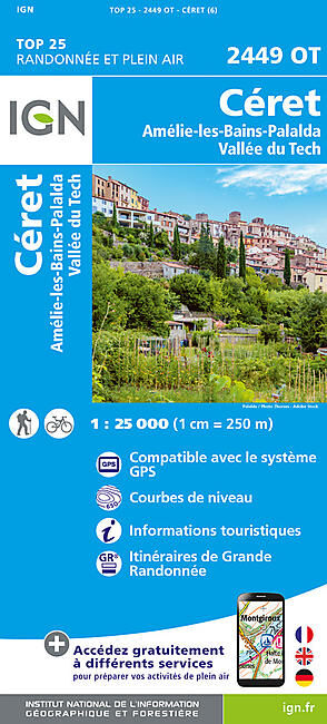 IGN - TOP25 2449OT CERET 1 25 000