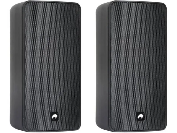 Omnitronic 11036954, 2-vejs, 2.0 kanaler, Ledningsført, 80 W, 60 - 18000 Hz, Sort