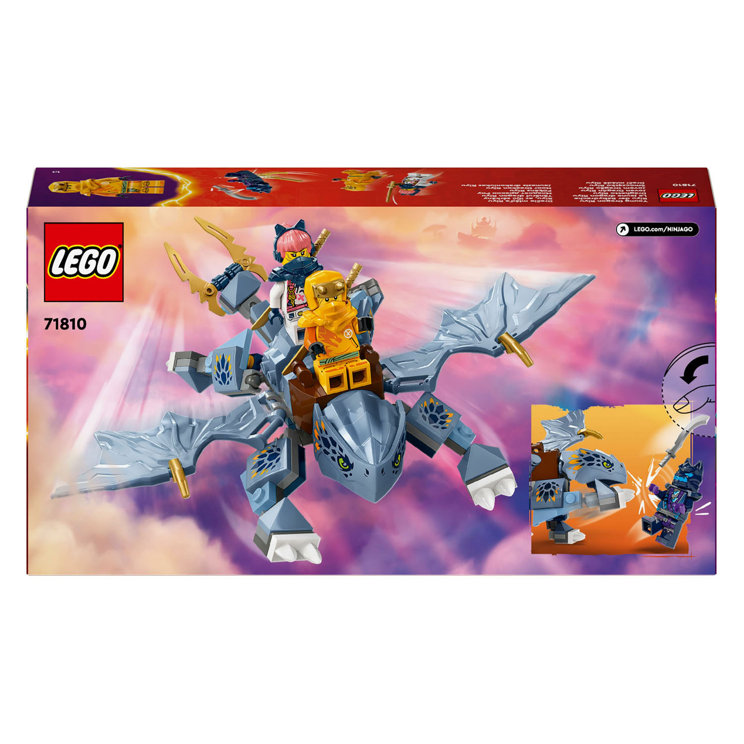 LEGO Ninajago 71810 Jonge Draak Riyu