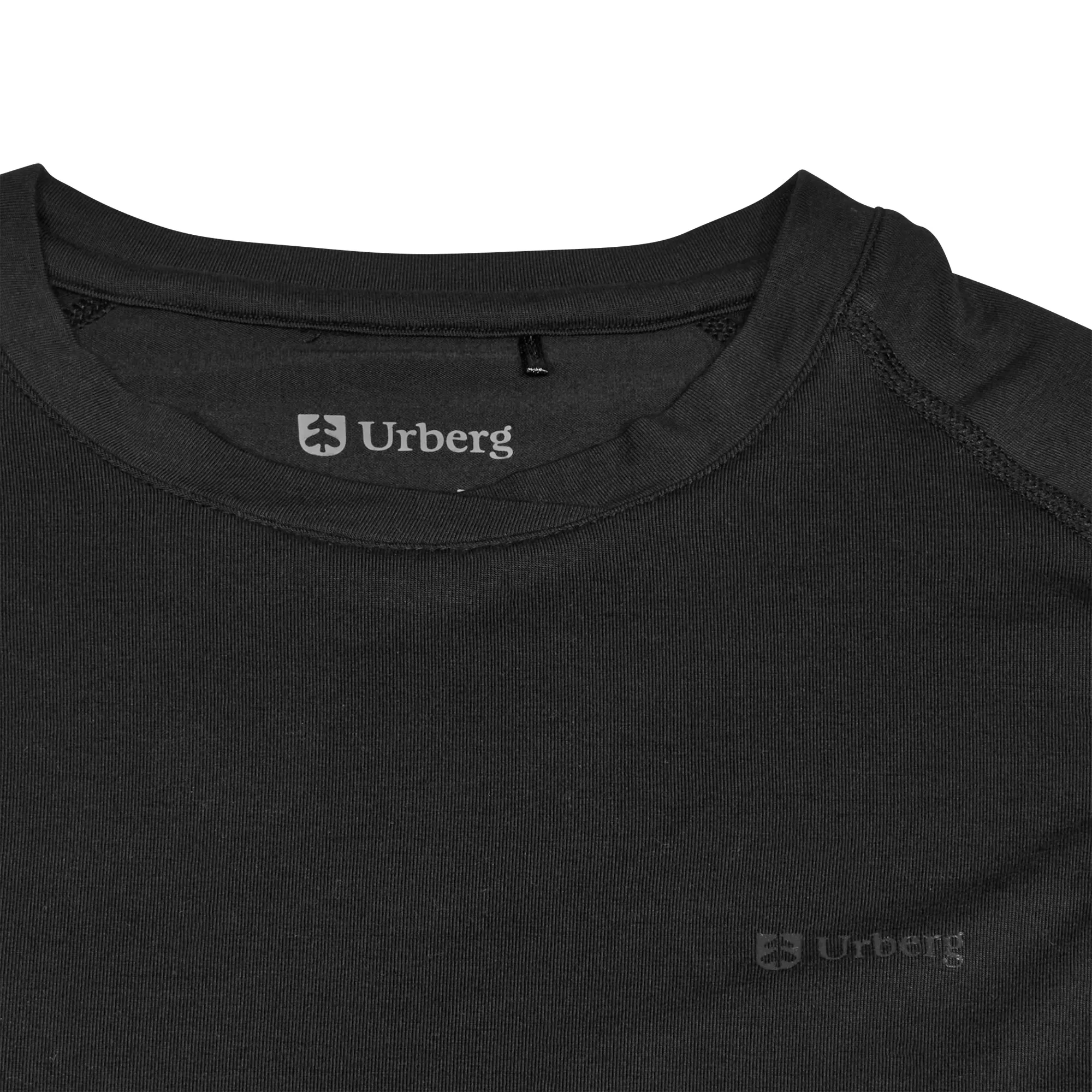 Urberg Women's Solid Tree Base Layer Top Black Beauty