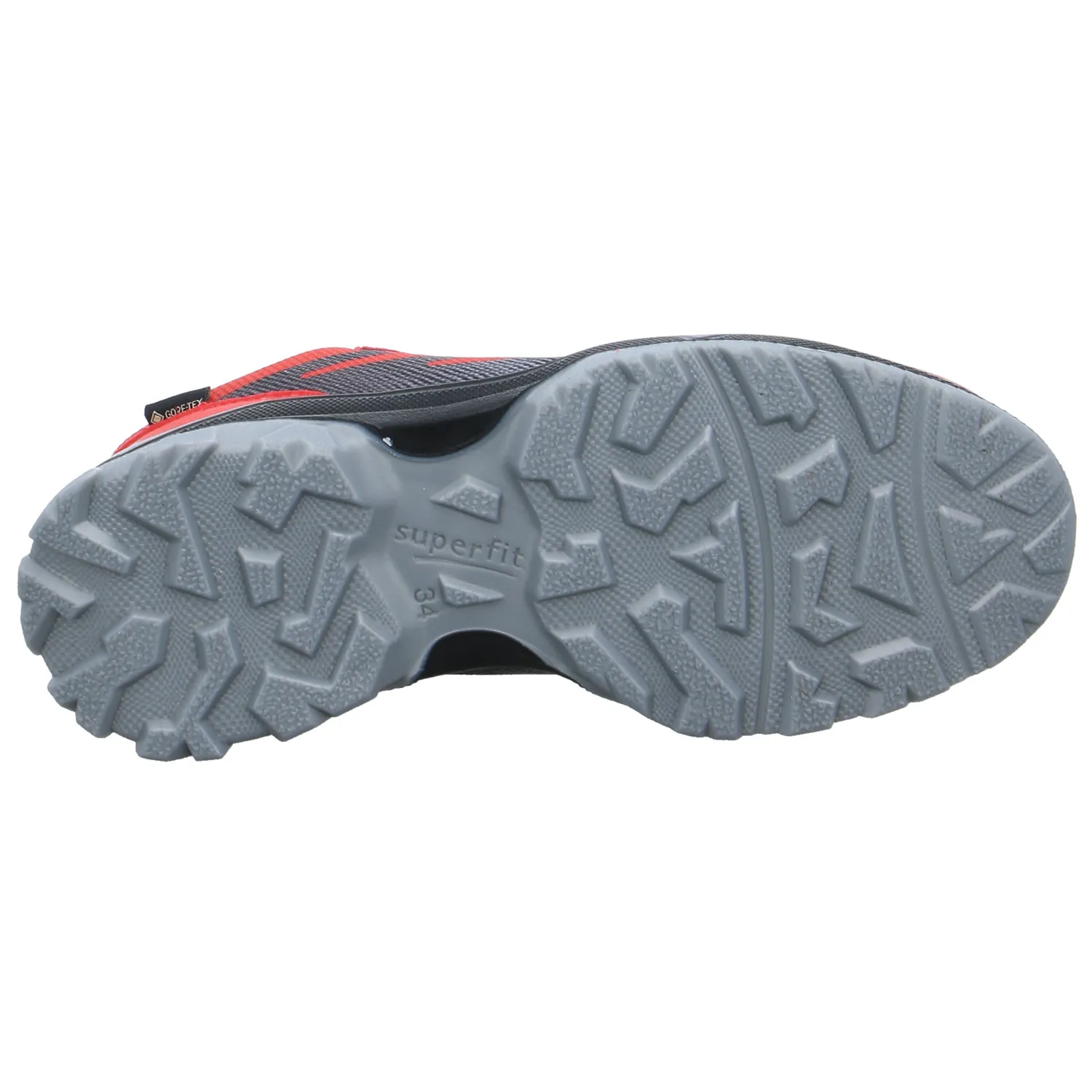 SUPERFIT Jugend-Halbschuh Rot Textil  Sneaker Outdoor