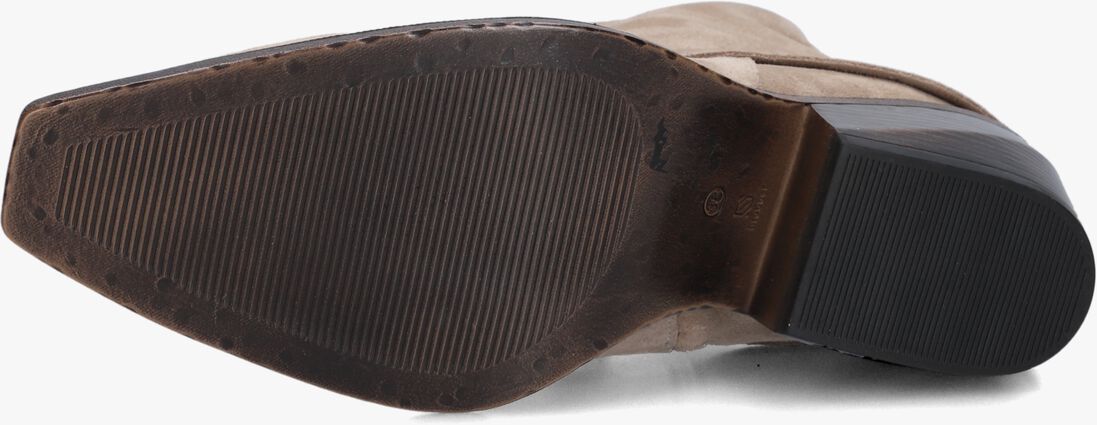 beige shabbies enkellaarsjes jaira double
