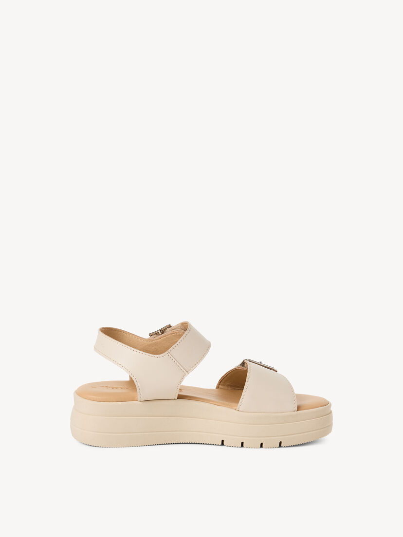 Leren Sandaaltje - beige