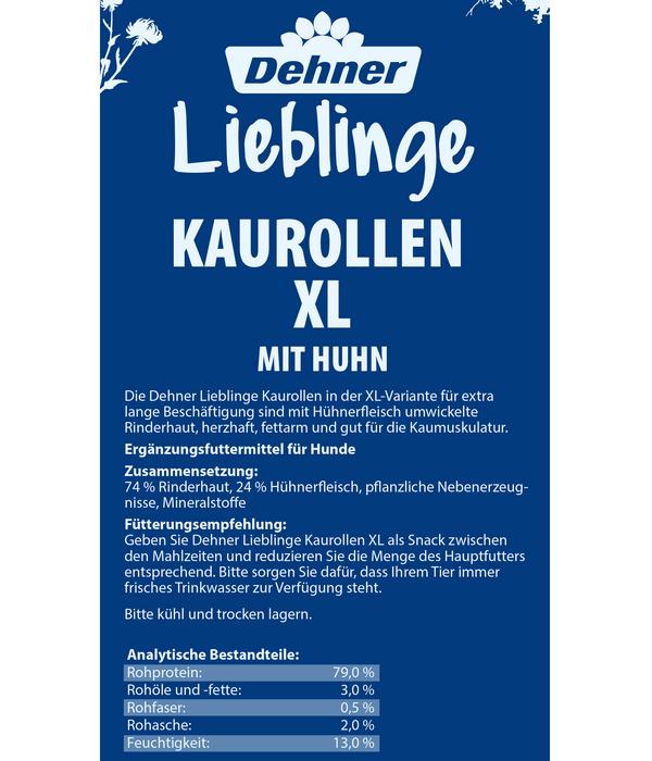 Dehner Lieblinge Hundesnack Kaurollen XL