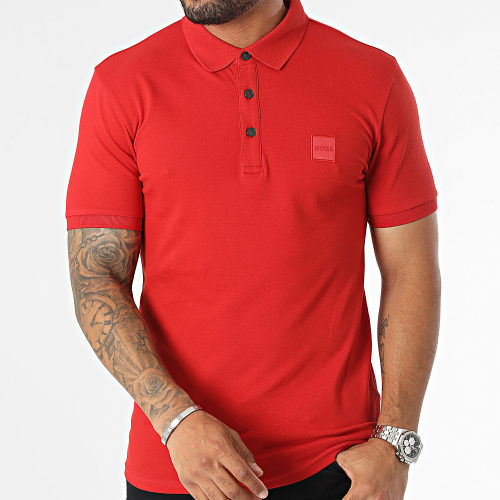 Polo Manches Courtes Slim Passenger 50472668 Rouge