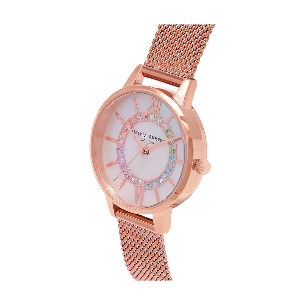 Montre Olivia Burton Wonderland Blanc
