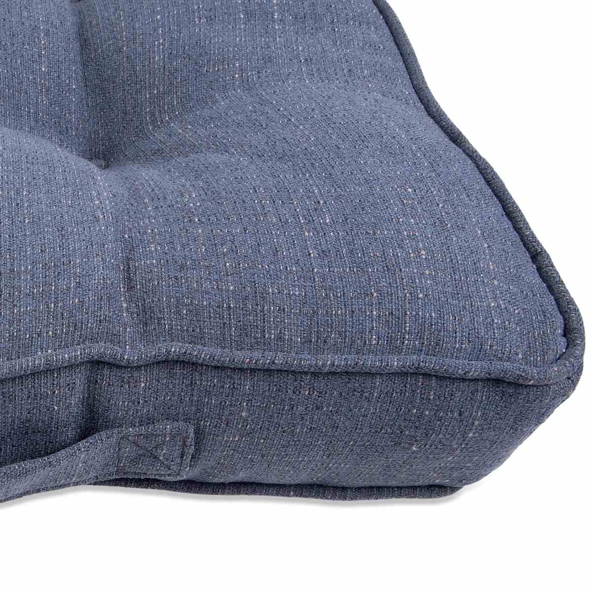 In the mood coussin de jardin salvador - 45x45x7 cm - pe - bleu