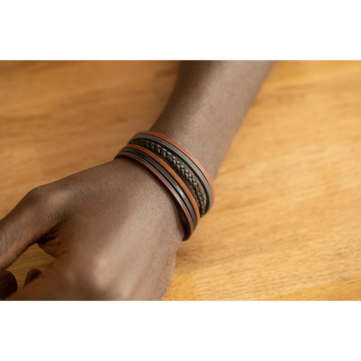 Bracelet souple Esteban en Acier 316L