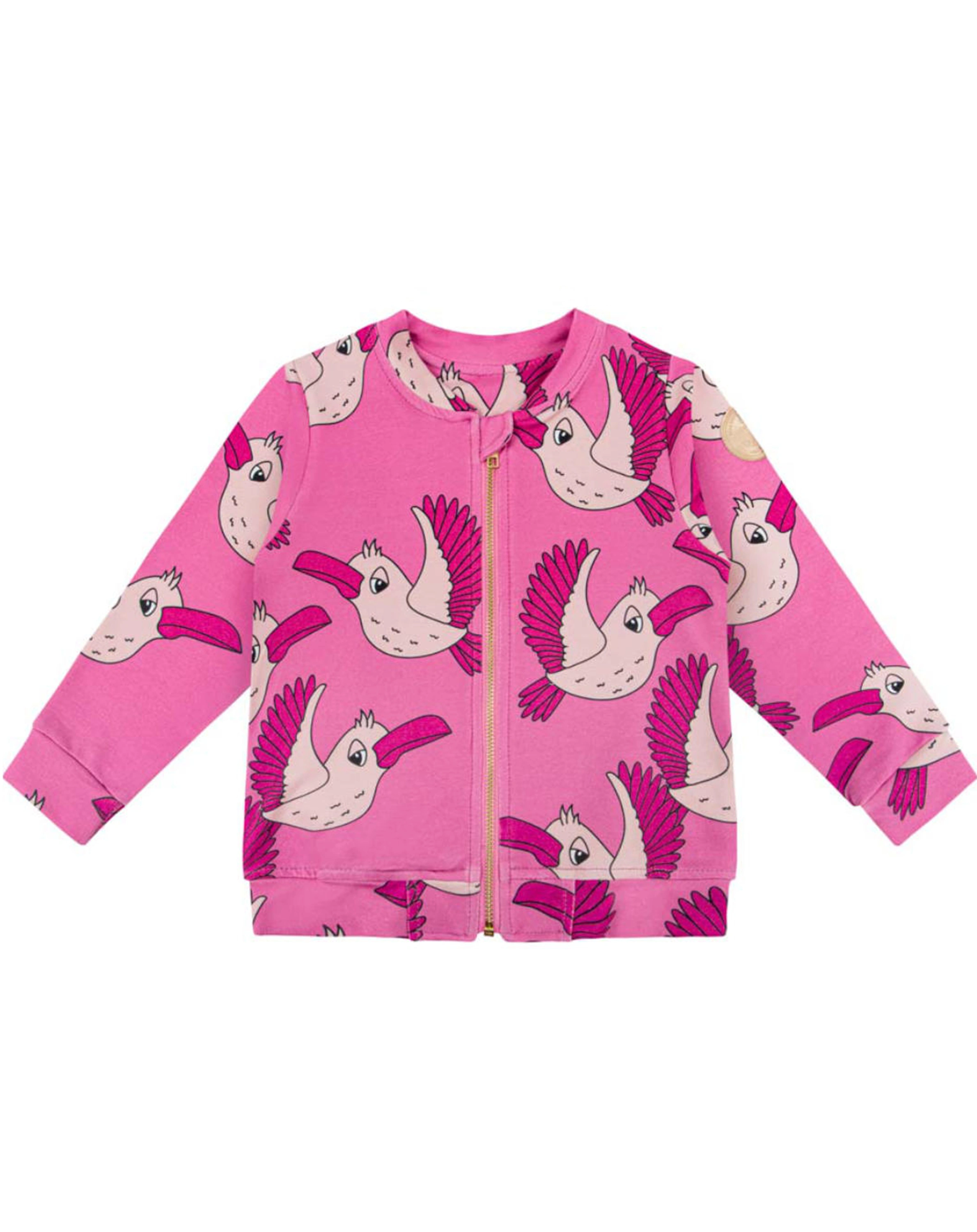 Sweatjacke BIRDIE in pink