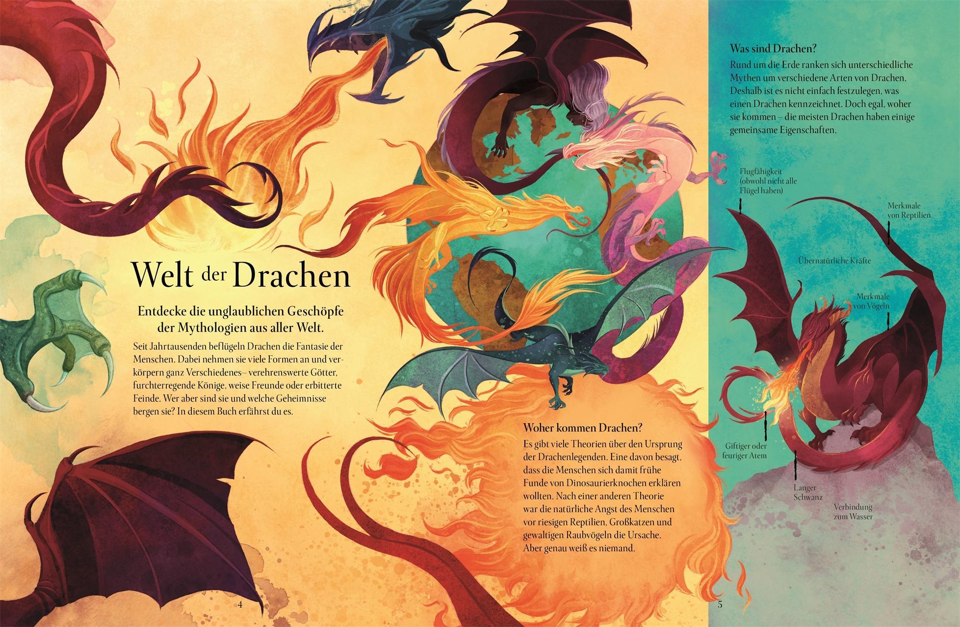 Magische Welt der Drachen