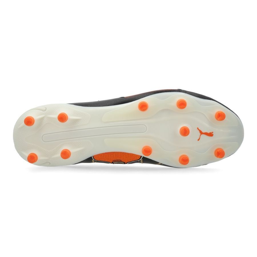 PUMA King Ultimate Cruyff FG/AG Legends - Noir/Blanc/Orange/Doré/Frosted Ivory ÉDITION LIMITÉE
