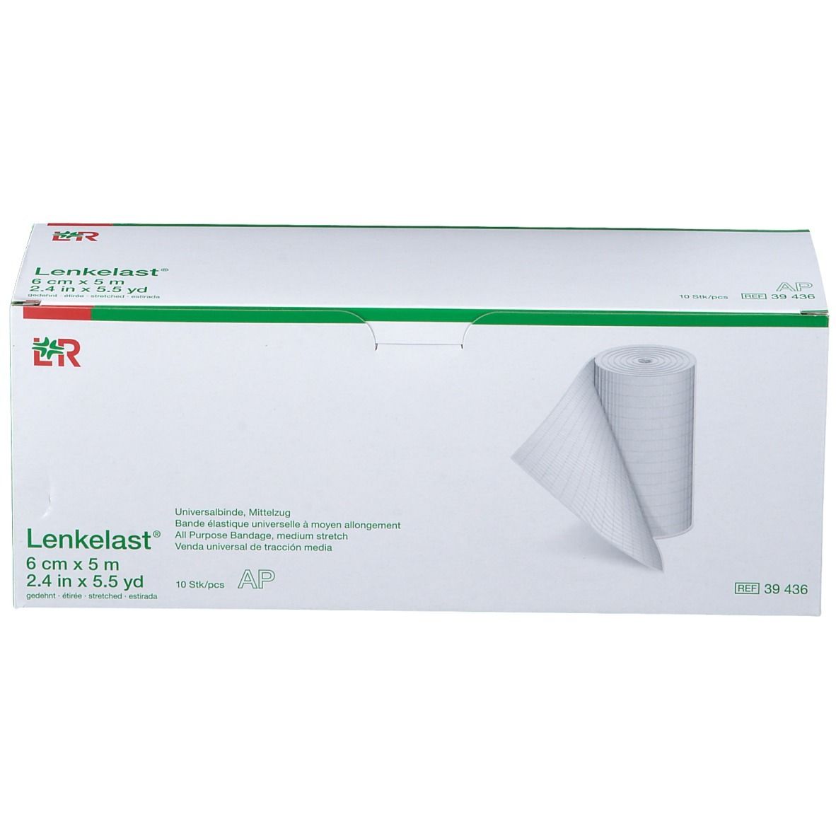 Lenkelast® Universalbinde 6 cm x 5 m ohne Zellglas