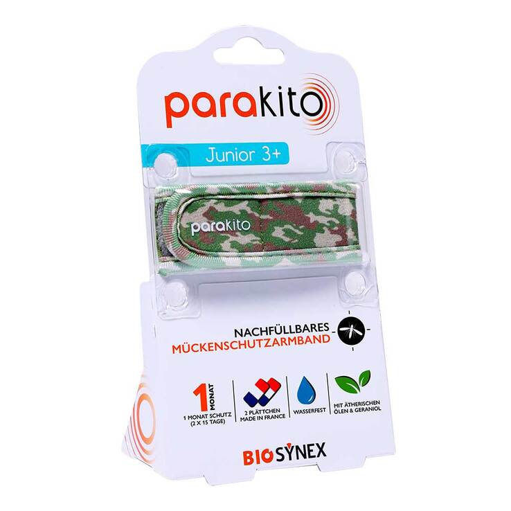 Para Kito Mückenschutz Armband Kids camouflage, 1 St