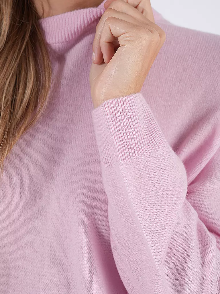LES TRICOTS DE LEA Kaschmirpullover MAPOUPETTE rosa