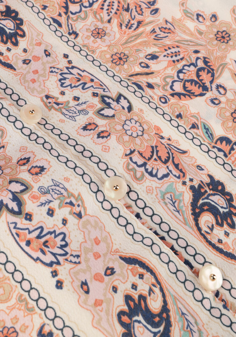 NEO NOIR creme neo noir blouse massima paisley border blouse