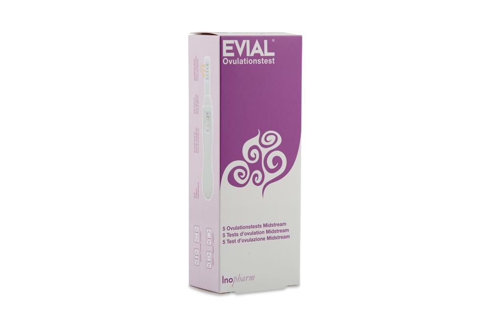 EVIAL Ovulationstest Midstream<br>5 Stück