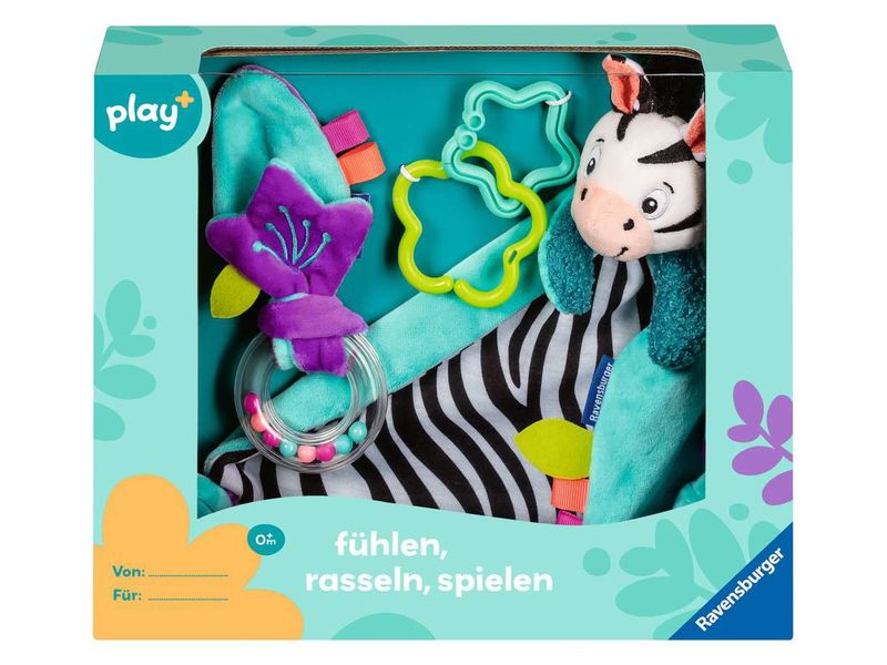 play  Geschenkset Zebra Liebevoll gestaltetes Geschenk-Set zur Geburt