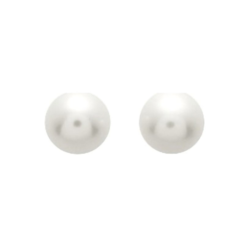Boucles d'oreilles femme - perle - Or 18 Carats