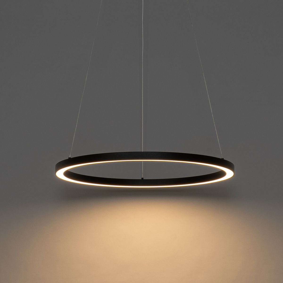 Hanglamp zwart 60 cm incl. LED 3-staps dimbaar - Girello