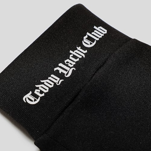Gants Typo Noir Blanc