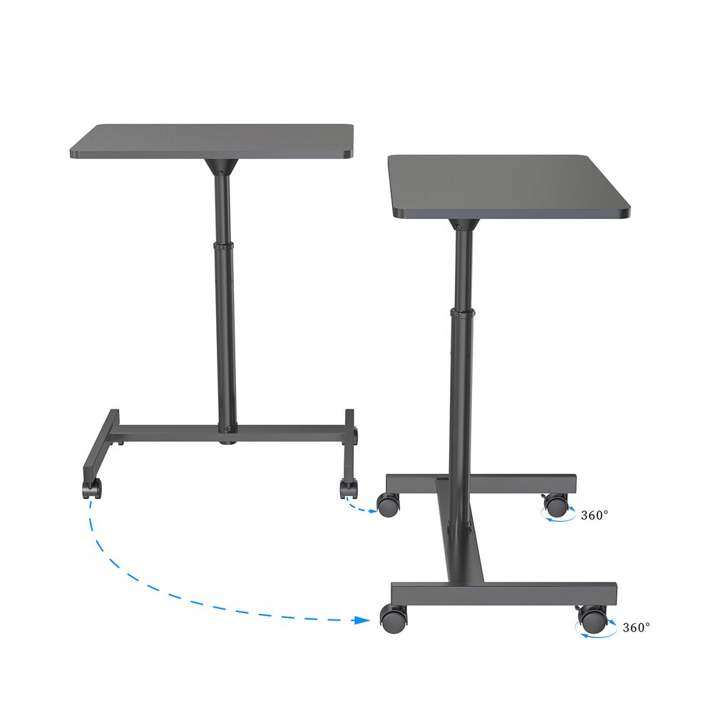 Stehschreibtisch STAND VM-SU MDF Platte, Gestell aus Stahl hjh OFFICE