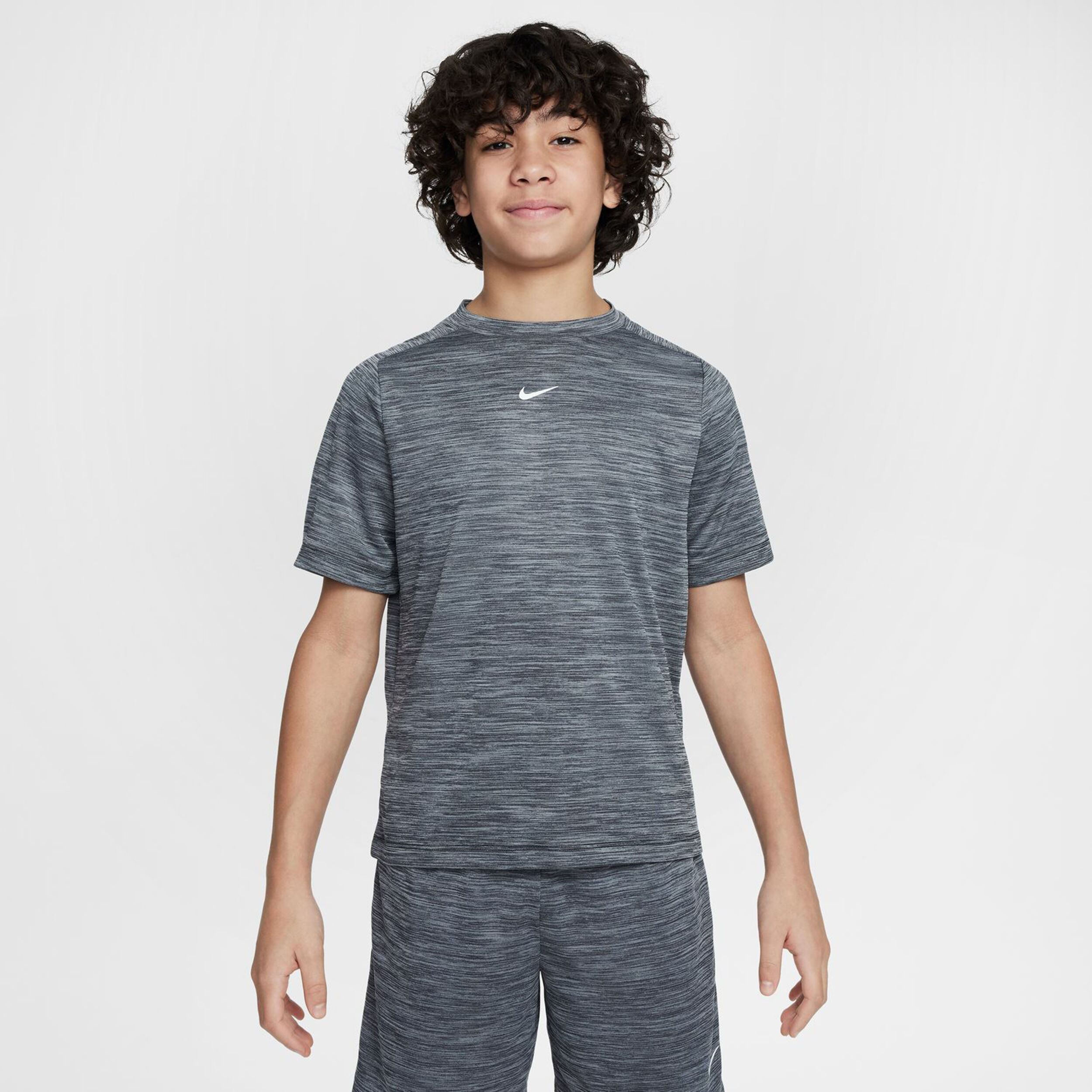 Nike Dri-Fit Multi T-shirt Enfants - Noir , Gris