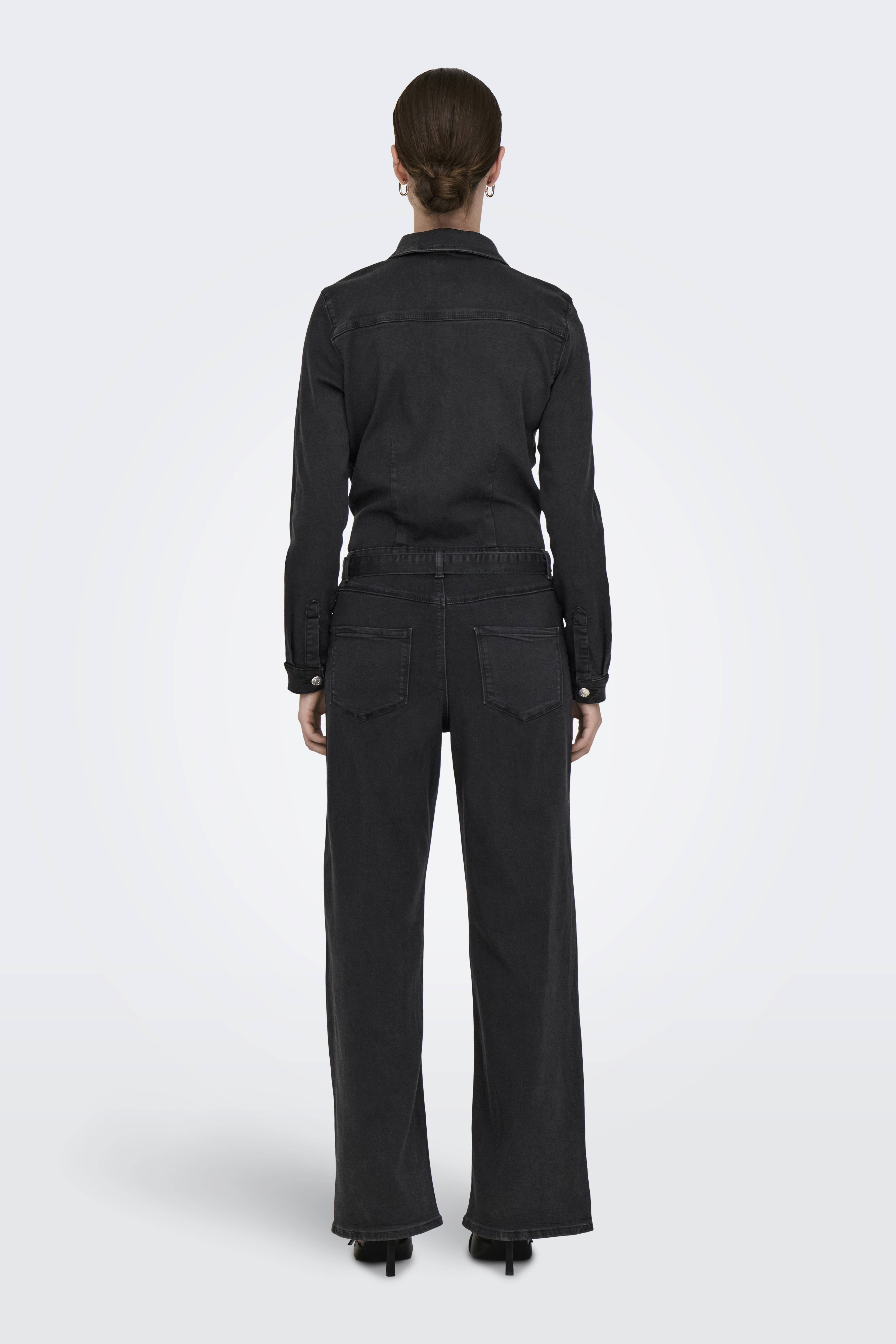 ONLY jumpsuit ONLRAIN black denim