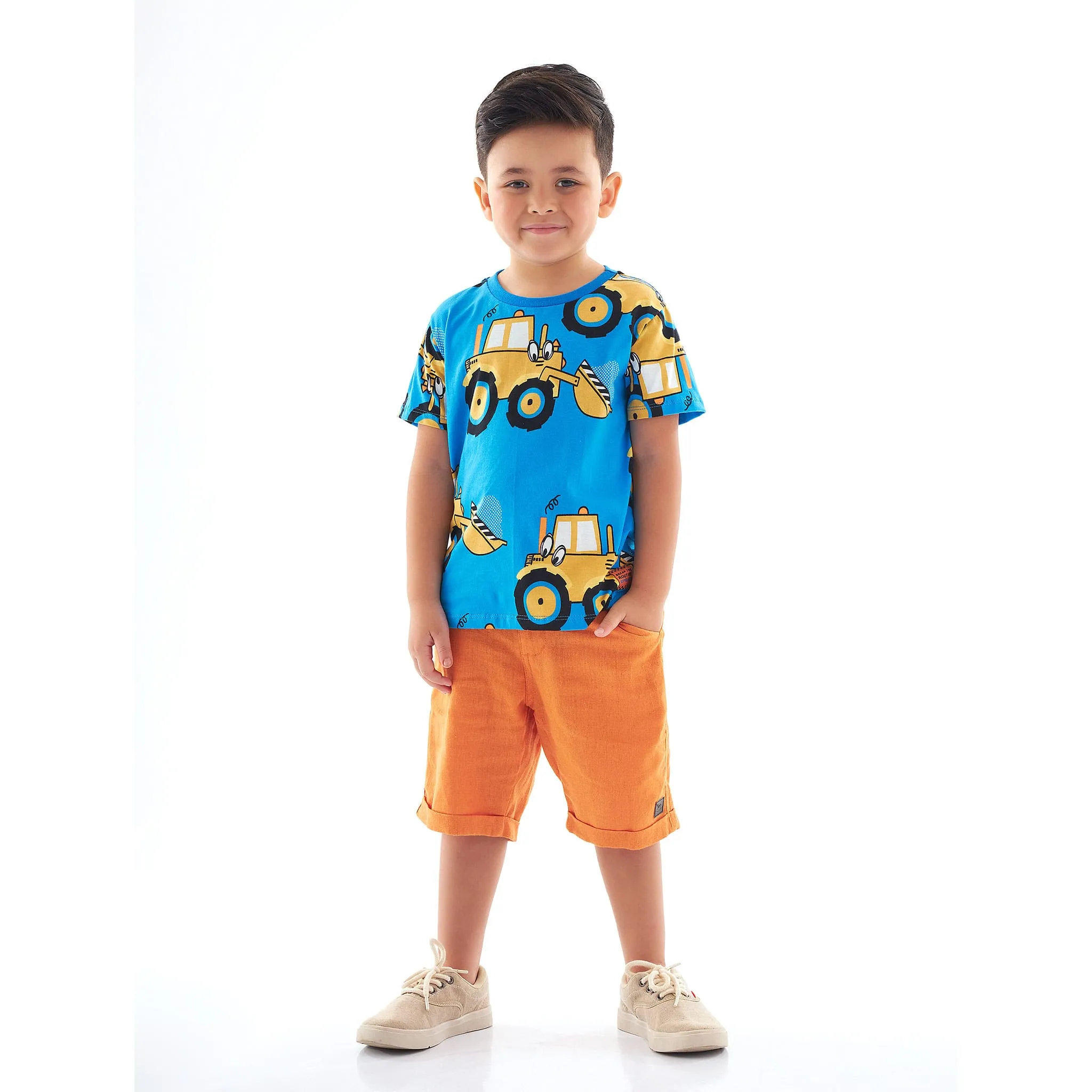 Up Baby T-Shirt Camion 2-8ans