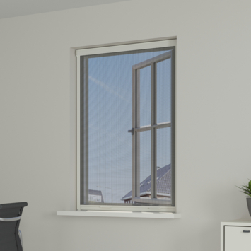 Livn rolhor raam Basic wit 120x155 cm