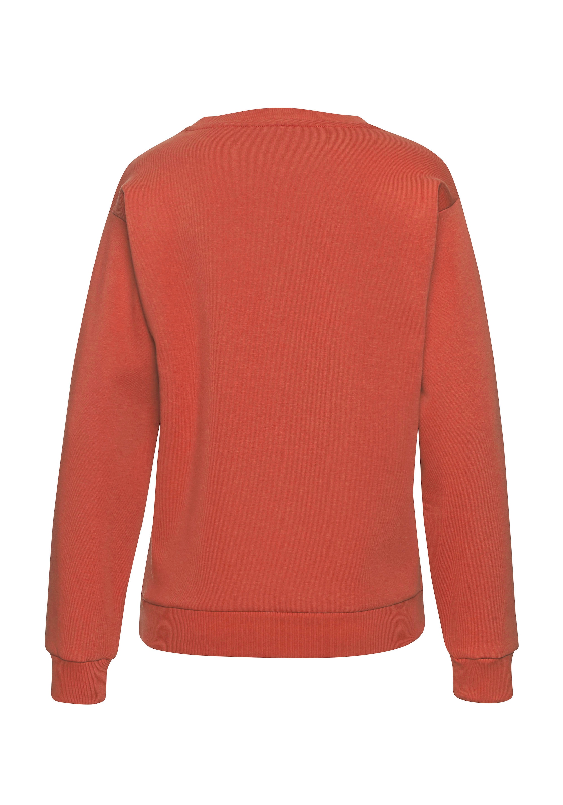 LASCANA Sweatshirt , mit Herz-Leo-Druck, Loungewear