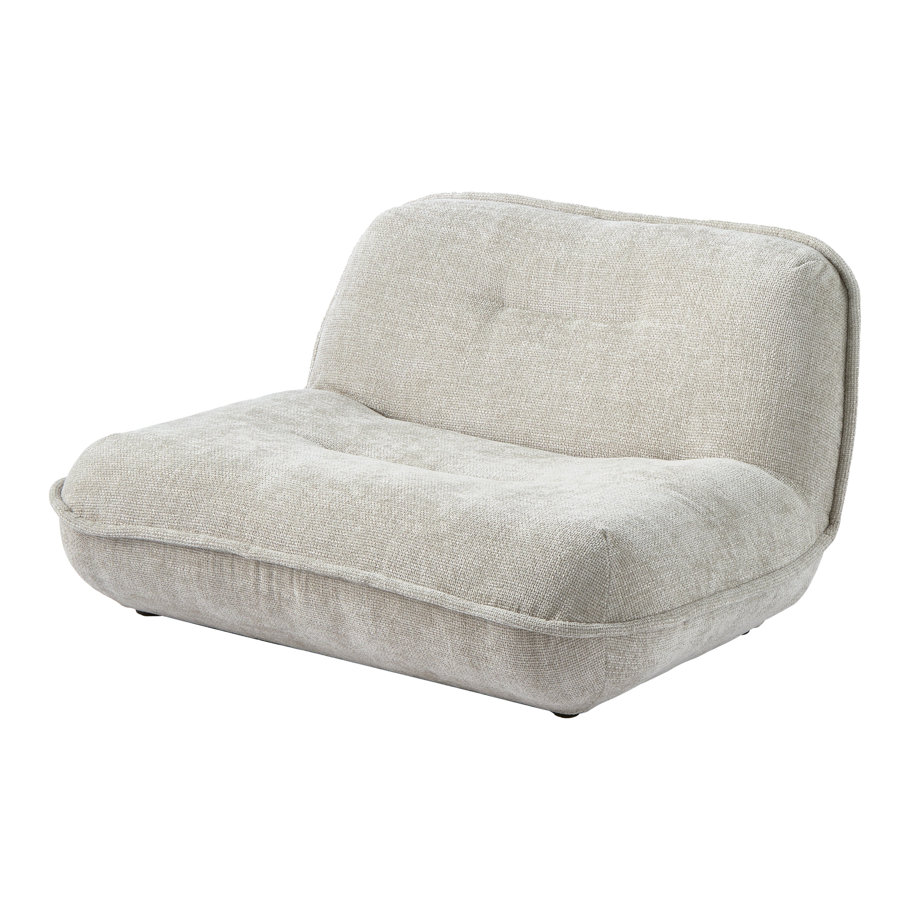 POLSPOTTEN Puff Loveseat - Ecru
