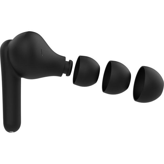 Belkin SoundForm Rhythm Casques Sans fil Ecouteurs Appels/Musique Micro-USB Bluetooth Noir