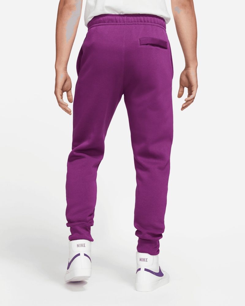 Bas de jogging Nike Sportswear Club Fleece Violet & Blanc pour homme