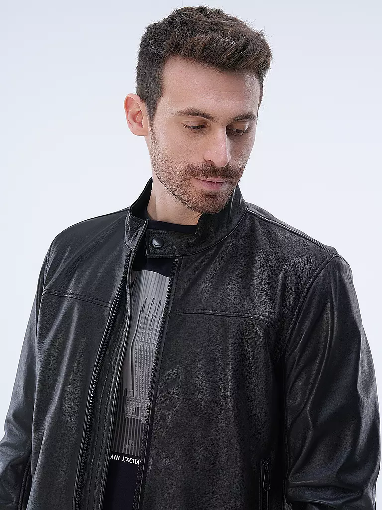 JOOP Lederjacke CLEARY schwarz