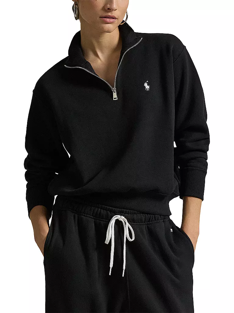 POLO RALPH LAUREN Troyerpullover schwarz