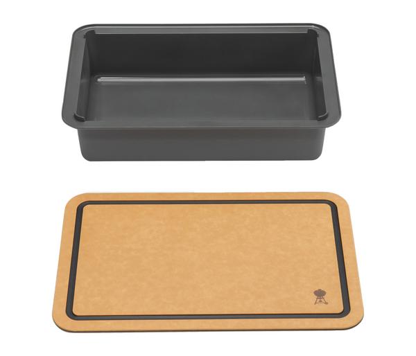 Weber WORKS Box und Schneidebrett, ca.