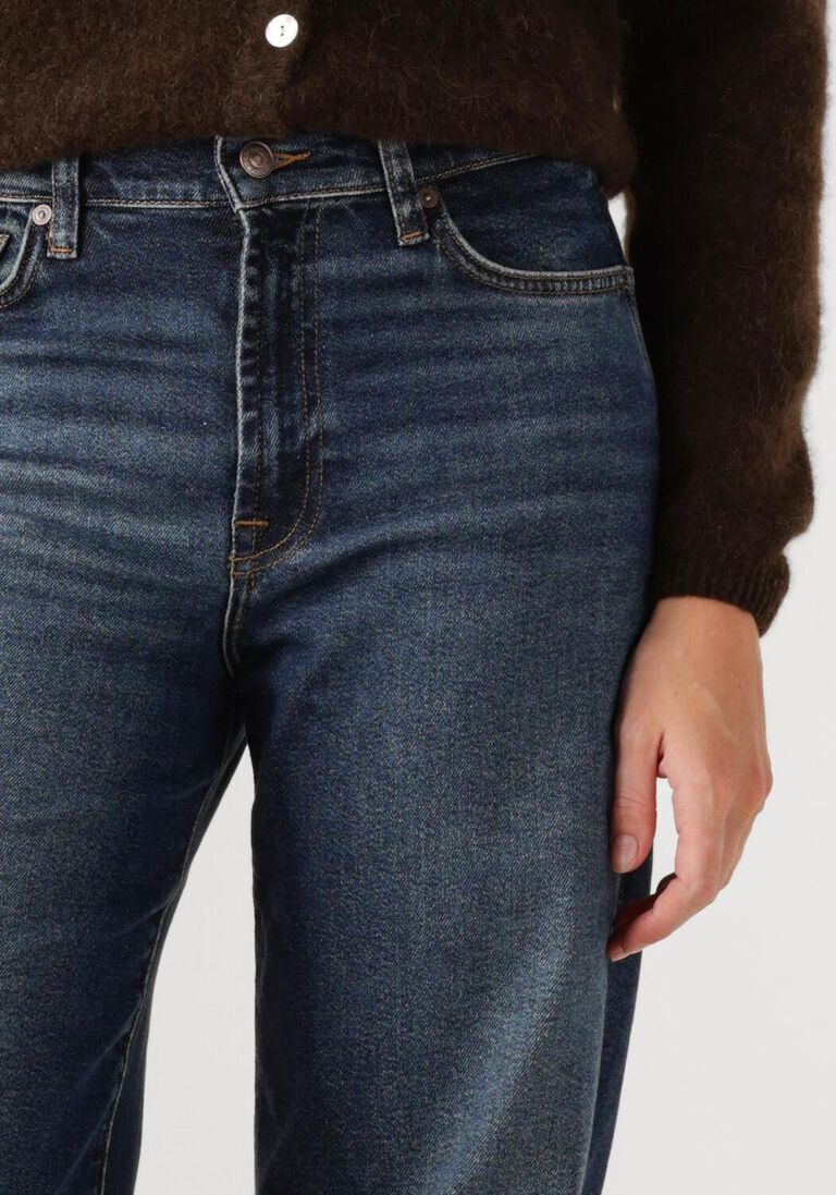 blauwe 7 for all mankind wide jeans lotta cisco