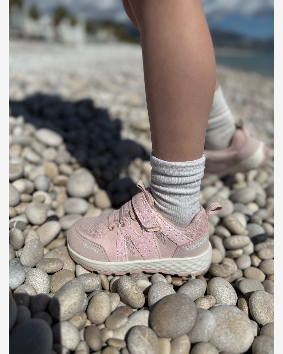 Viking Goretex Sko Barn – Vanntette Sneakers, Høst / Vår | Fun Glitter GTX 1V