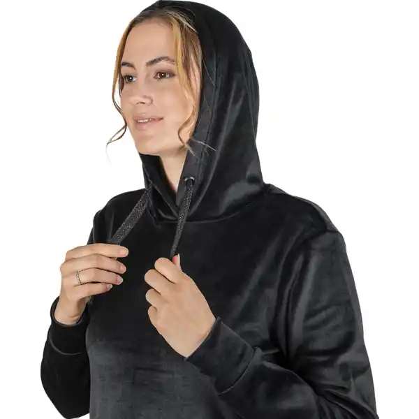 Nicki-Loungekleid schwarz Gr. L