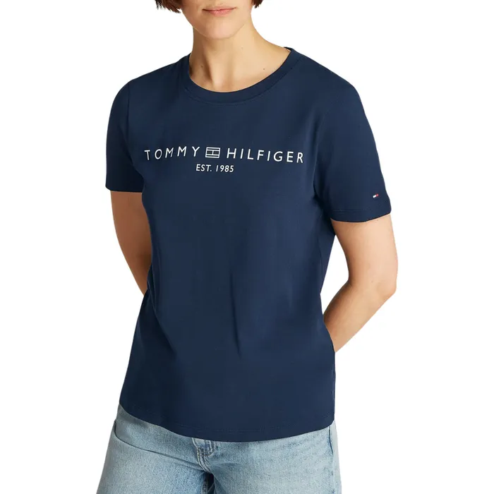 Tommy Hilfiger Regular Corp Logo Shirt Dames