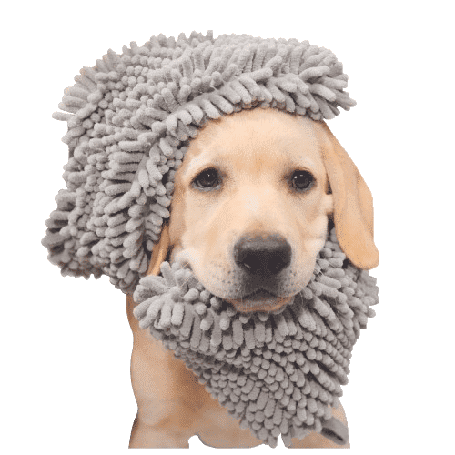 Toalha de mão de microfibra M-Pets com bolsos