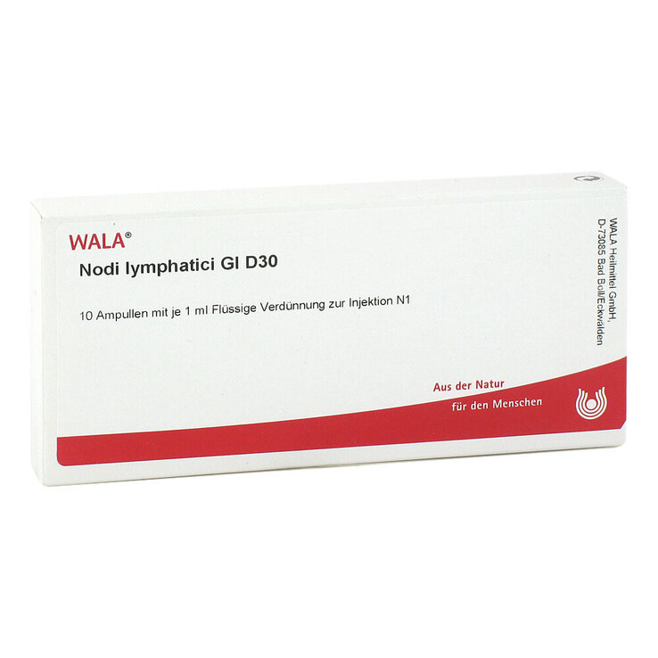 Nodi Lymphatici GL D 30 Ampullen, 10X1 ml