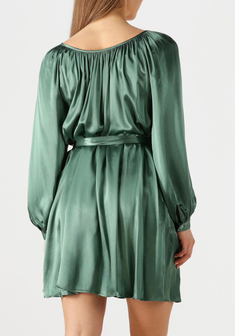 groene greek archaic kori mini jurk 130802